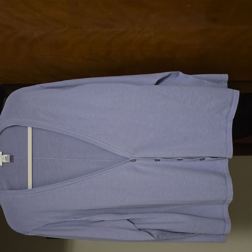 J.Jill Light Purple Cardigan